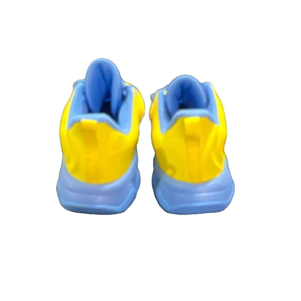 40 N20/Nike Giannis Immortality 4 FZ6734-700 Sneaker Yellow Blue Pink Kids US 7Y - Picture 4 of 11